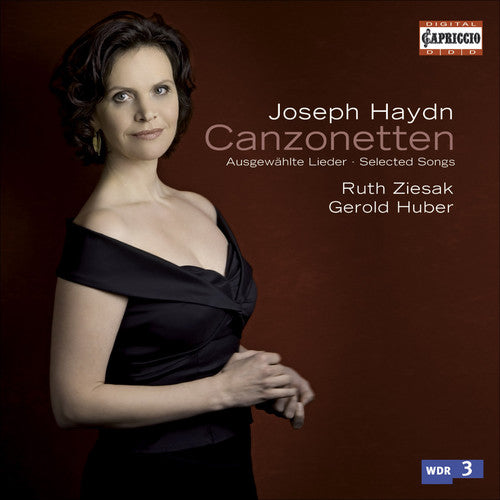 the album cover for Ruth Ziesak - Canzonetten: Selected Songs