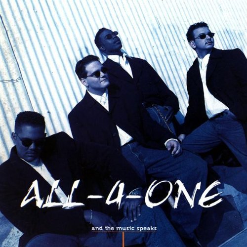 the album cover for All-4-One - And the Music Speaks