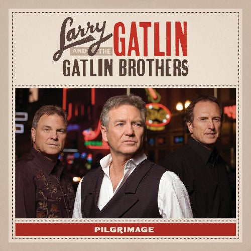 the album cover for Larry Gatlin & the Gatlin Brothers Band - Pilgrimage