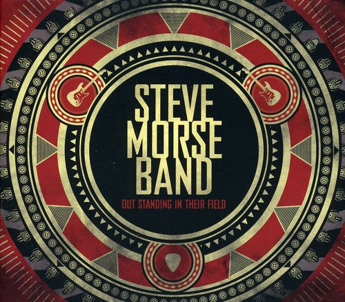the album cover for Steve Morse Band - Out Standing In Their Field [Import]