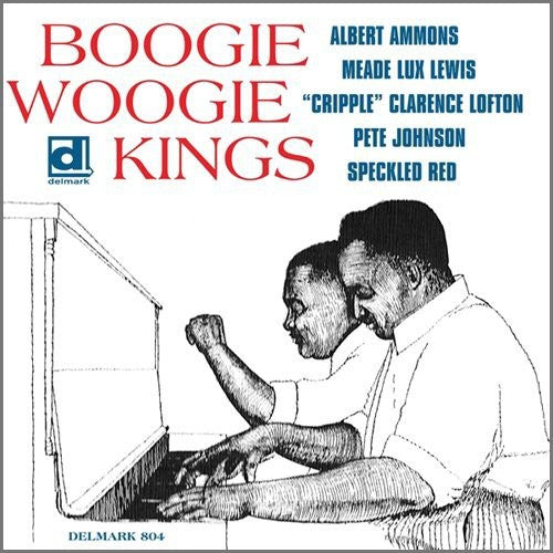 the album cover for Ammons/Lewis/Johnson - Boogie Woogie Kings