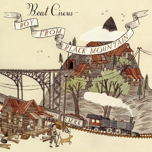 the album cover for Beat Circus - Boy from Black Mountain