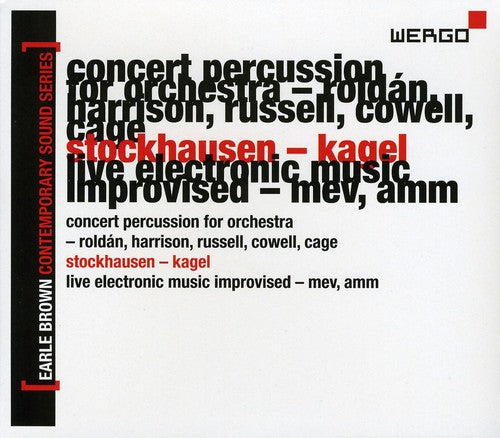 the album cover for Earle Brown (Composer)/Earle C. Brown (Sax) - Contemporary Sound Series, Vol. 1