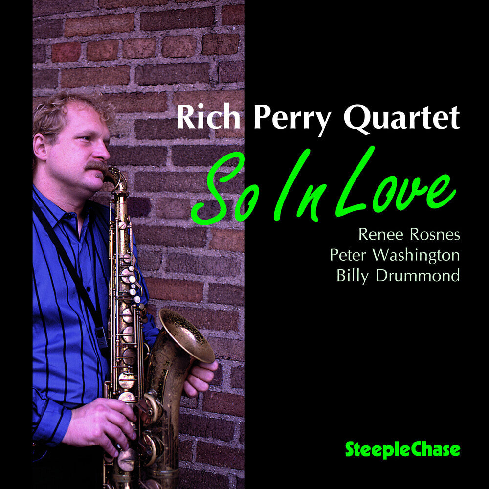 the album cover for Peter Sommer (Saxophone) - So In Love