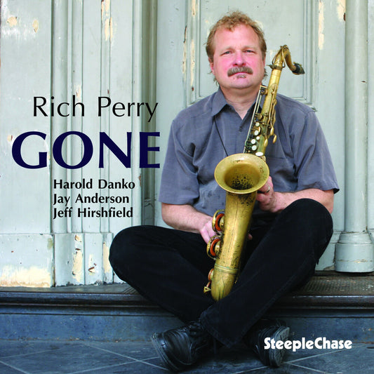 the album cover for Rich Perry - Gone
