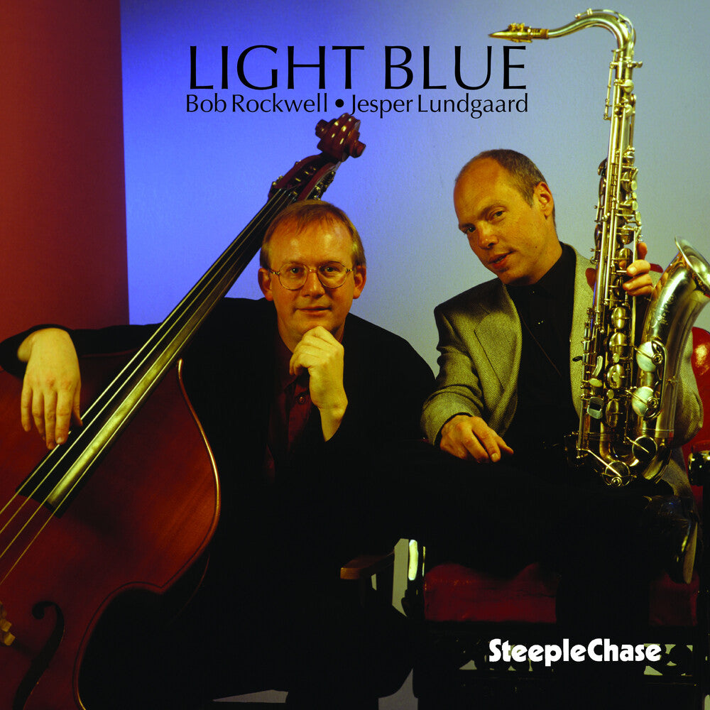 the album cover for Bob Rockwell - Light Blue