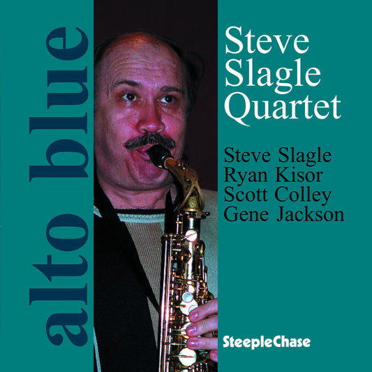 the album cover for Steve Slagle - Alto Blue