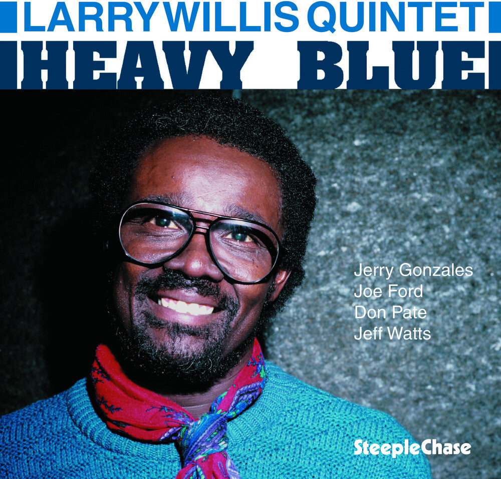 the album cover for Larry Willis - Heavy Blue