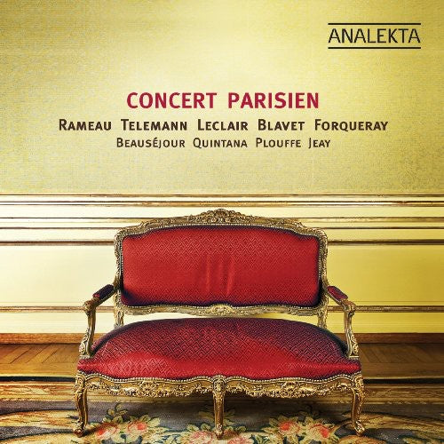 the album cover for Luc BeausÃ©jour - Concert Parisien
