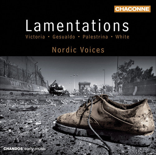 the album cover for Victoria/Gesualdo/Palestrina/White - Lamentations