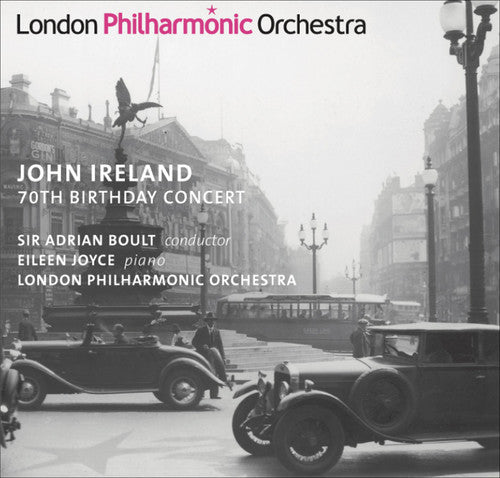 the album cover for Sir Adrian Boult - 70th Birthday Concert: Orchestral Works
