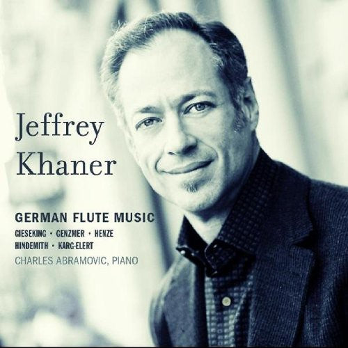 the album cover for Jeffrey Khaner - German Flute Music