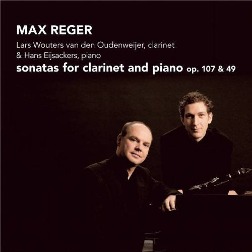 the album cover for Van Den Oudenweijer/Eijsackers - Clarinet Sonatas
