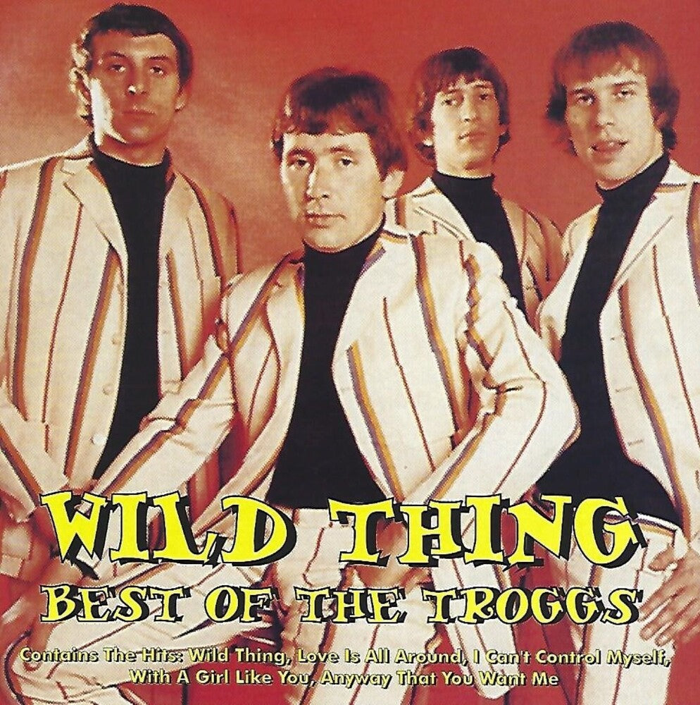 the album cover for Troggs - Wild Thing