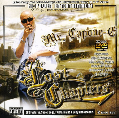 the album cover for Mr Capone-E - Lost Chapters