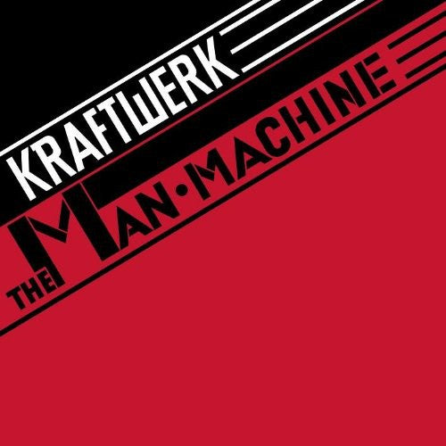 the album cover for Kraftwerk - Man Machine [Import]