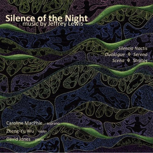 the album cover for David Jones - Silence of the Night