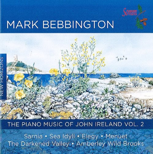the album cover for Mark Bebbington - Piano Music of John Ireland 2