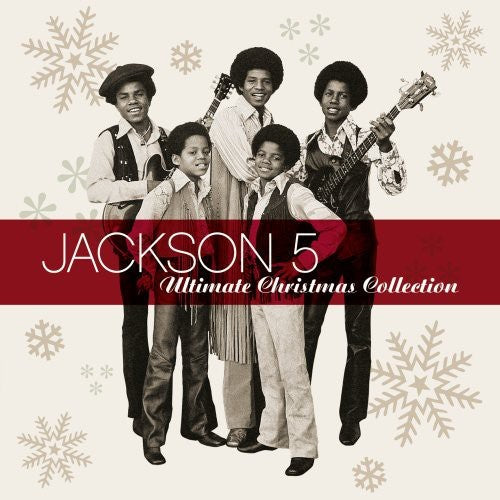 the album cover for Jackson 5 - Ultimate Christmas Collection