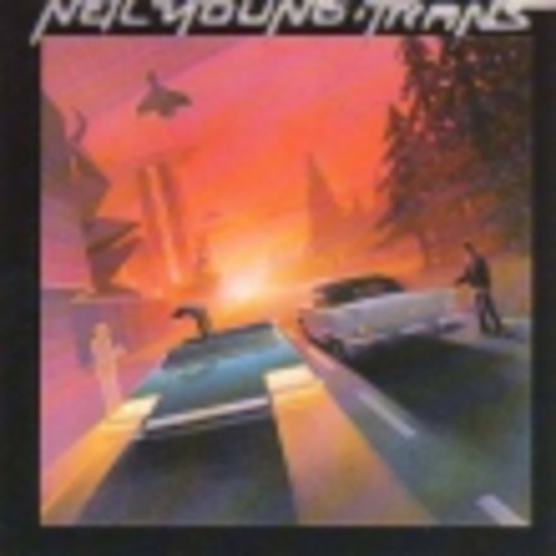 the album cover for Neil Young - Trans [Import]