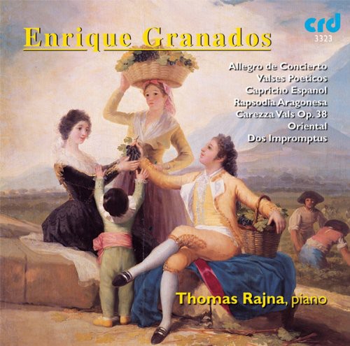 the album cover for Thomas Rajna - Piano Music