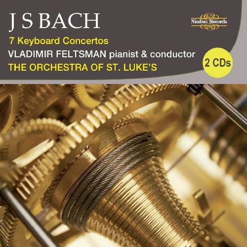 the album cover for J.S. Bach - 7 Keyboard Concertos