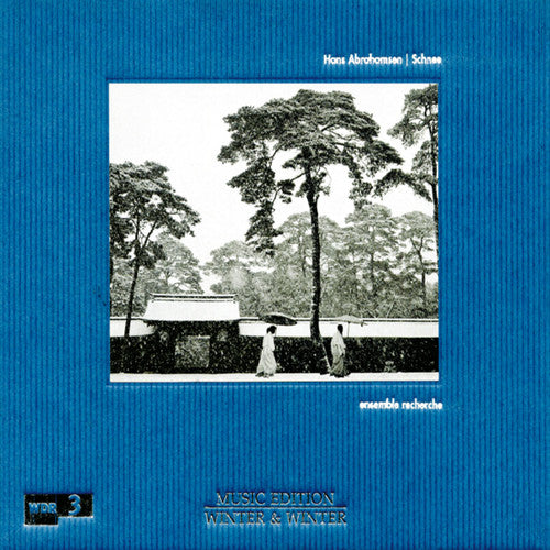 the album cover for Ensemble Recherche - Schnee