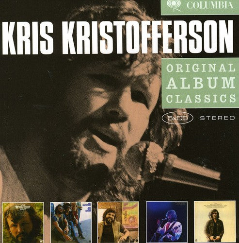 the album cover for Kris Kristofferson - Original Album Classics [Import]