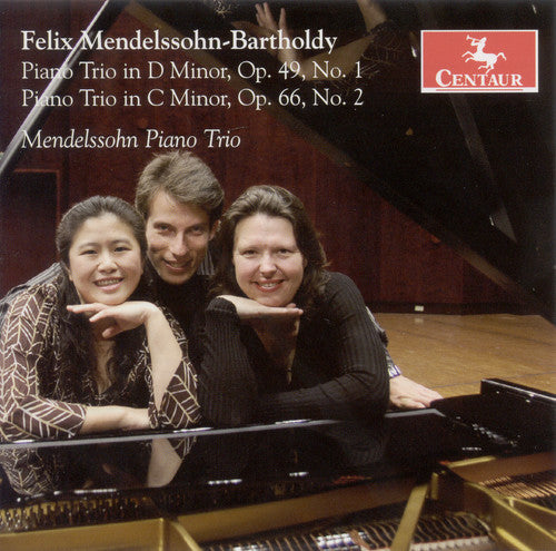 the album cover for F.B. Mdndelssohn - Piano Trio 1 & 2