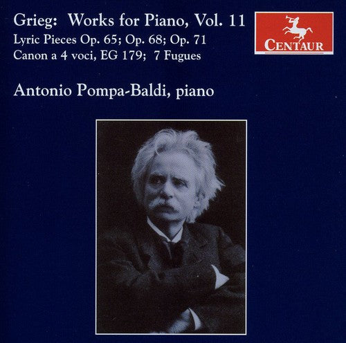 the album cover for E. GRIEG - Works for Piano 11