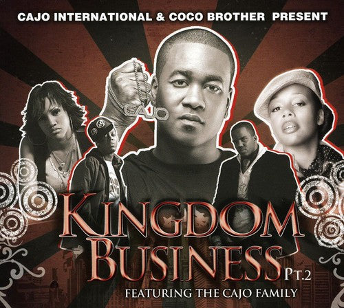 the album cover for Canton Jones - Kingdom Business 2