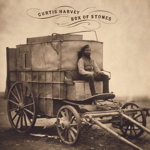 the album cover for Curtis Harvey - Box of Stones