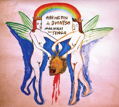 the album cover for De Arrington Dionyso - Malaikat Dan Singa