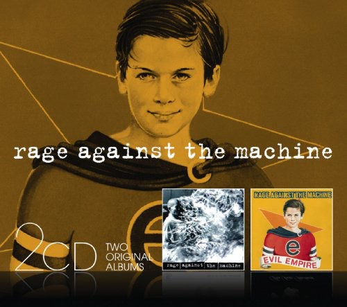 the album cover for Rage Against The Machine - Rage Against The Machine/Evil Empire [Import]