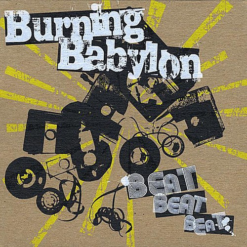 the album cover for Burning Babylon - Beat Beat Beat