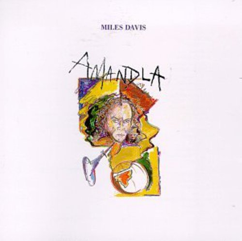 the album cover for Miles Davis - Amandla