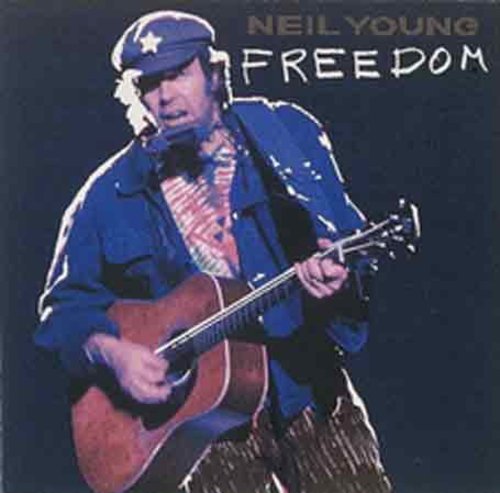 the album cover for Neil Young - Freedom