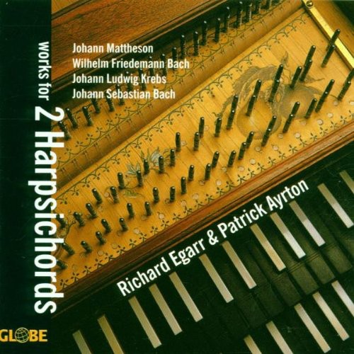 the album cover for Patrick Ayrton - Works for 2 Harpsichords