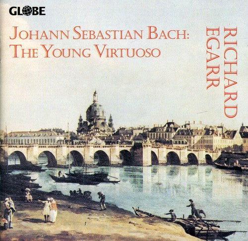 the album cover for Richard Egarr - Young Virtuoso