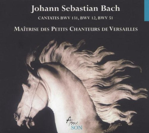 the album cover for J.S. Bach - Cantatas Bwv 12 51 131