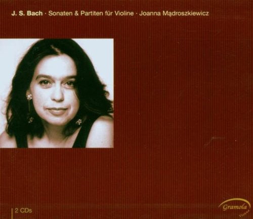the album cover for Joanna Madroszkiewicz - Sonatas & Partitas for Solo