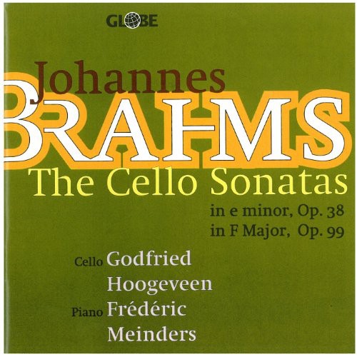 the album cover for FrÃ©dÃ©ric Meinders - Sonatas for Violoncello & Piano