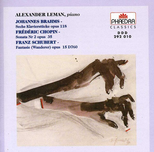 the album cover for Alexander Leman - Sechs Klavierstucke / Sonata No 2 Op 35
