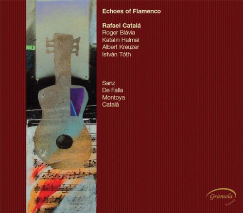 the album cover for Rafael Catala - Echoes of Flamenco
