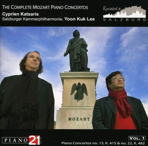 the album cover for Salzburger Kammerphilharmonie - Concertos Piano Vol. 1