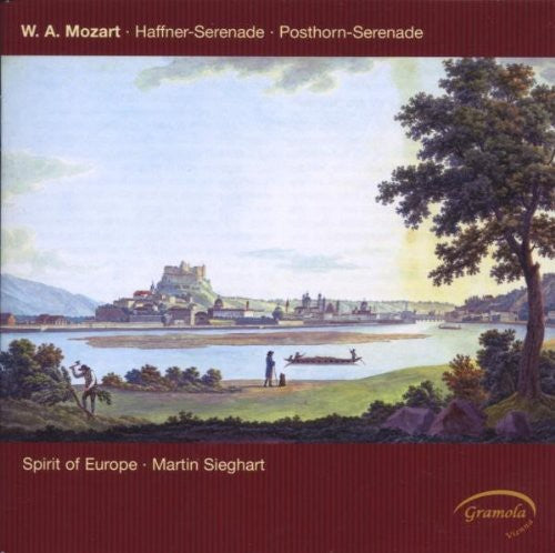 the album cover for W.A. Mozart - Serenades & Concertos
