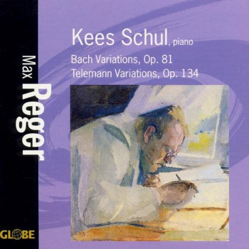 the album cover for Kees Schul - Variations & Fugue on a Theme By Bach & Telemann