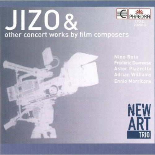 the album cover for New Art Trio - Jizo & Other Concert Works By Film Composers