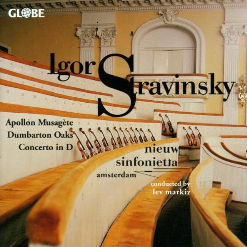 the album cover for I. STRAVINSKY - Apollon Musagete / Apollo