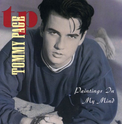 the album cover for Tommy Page - Paintings in My Mind